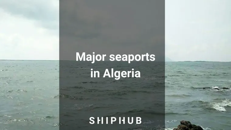 Major seaports in Algeria