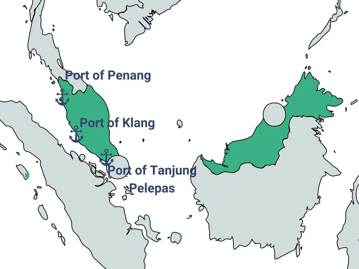 Seaports in Malaysia