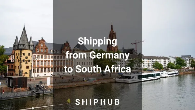 Shipping from Germany to South Africa