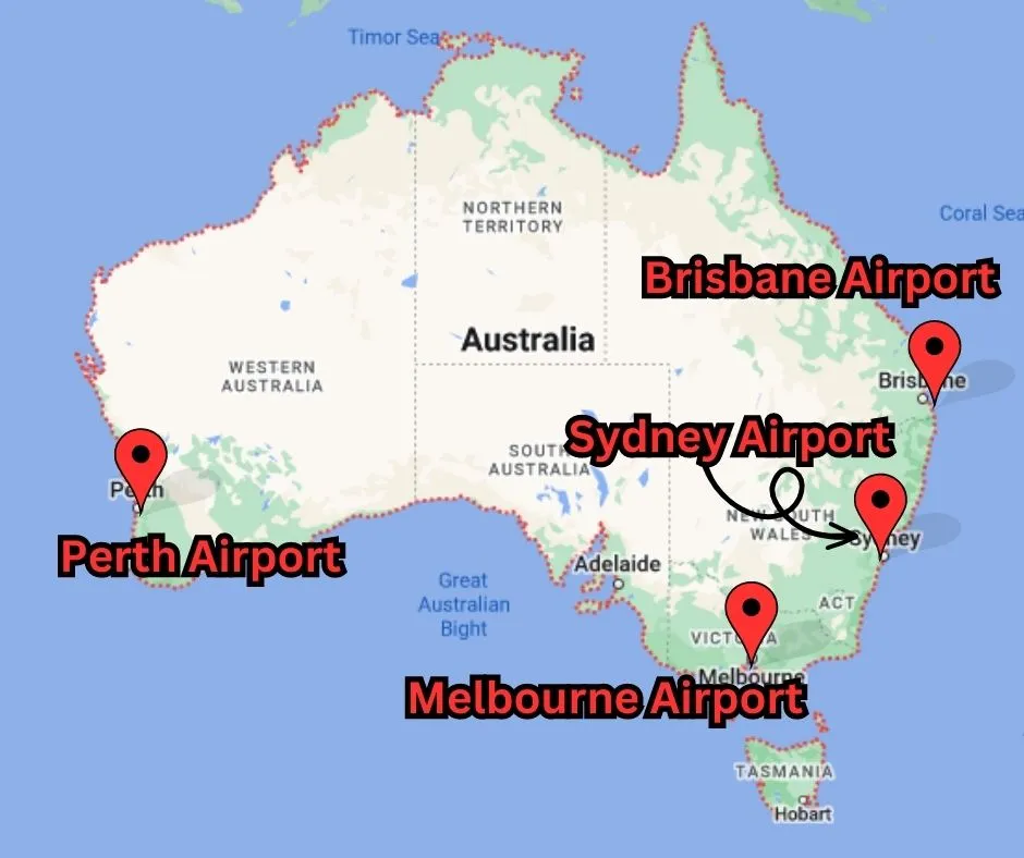 Airports in Australia