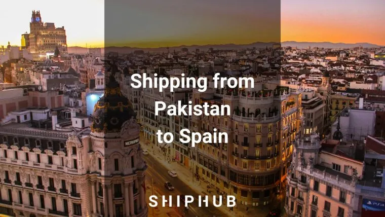 Shipping from Pakistan to Spain