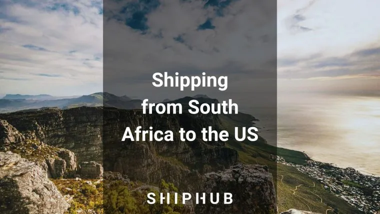 Shipping from South Africa to the US