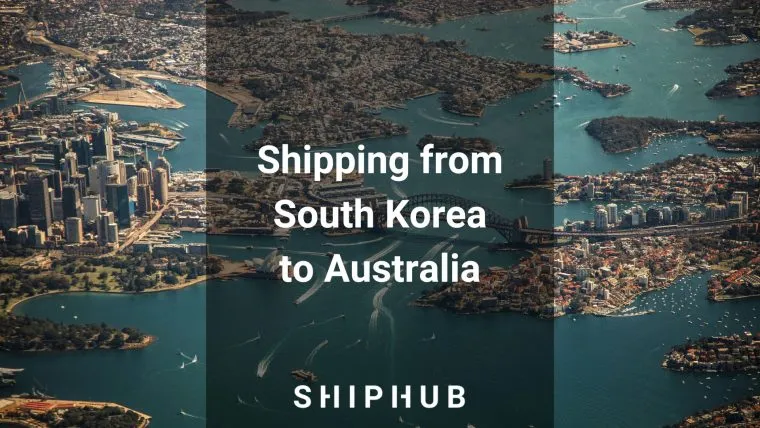 Shipping from South Korea to Australia
