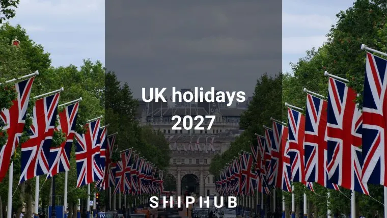 UK holidays 2027