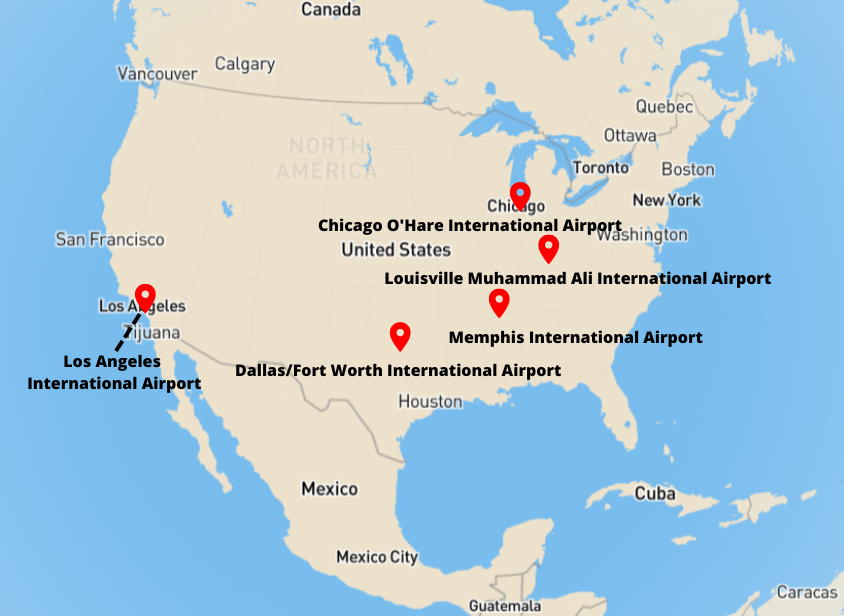 Airports in the United States