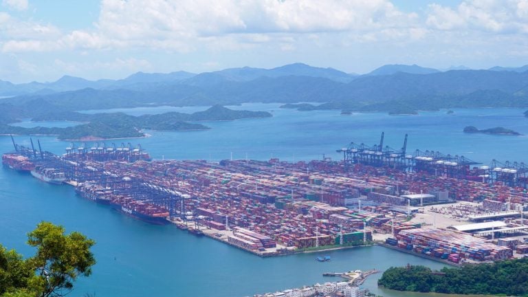 Biggest seaports in Asia