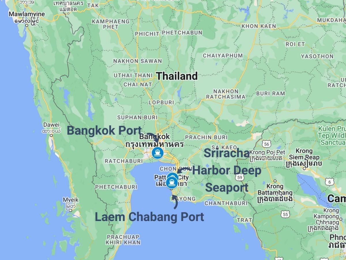 Seaports in Thailand
