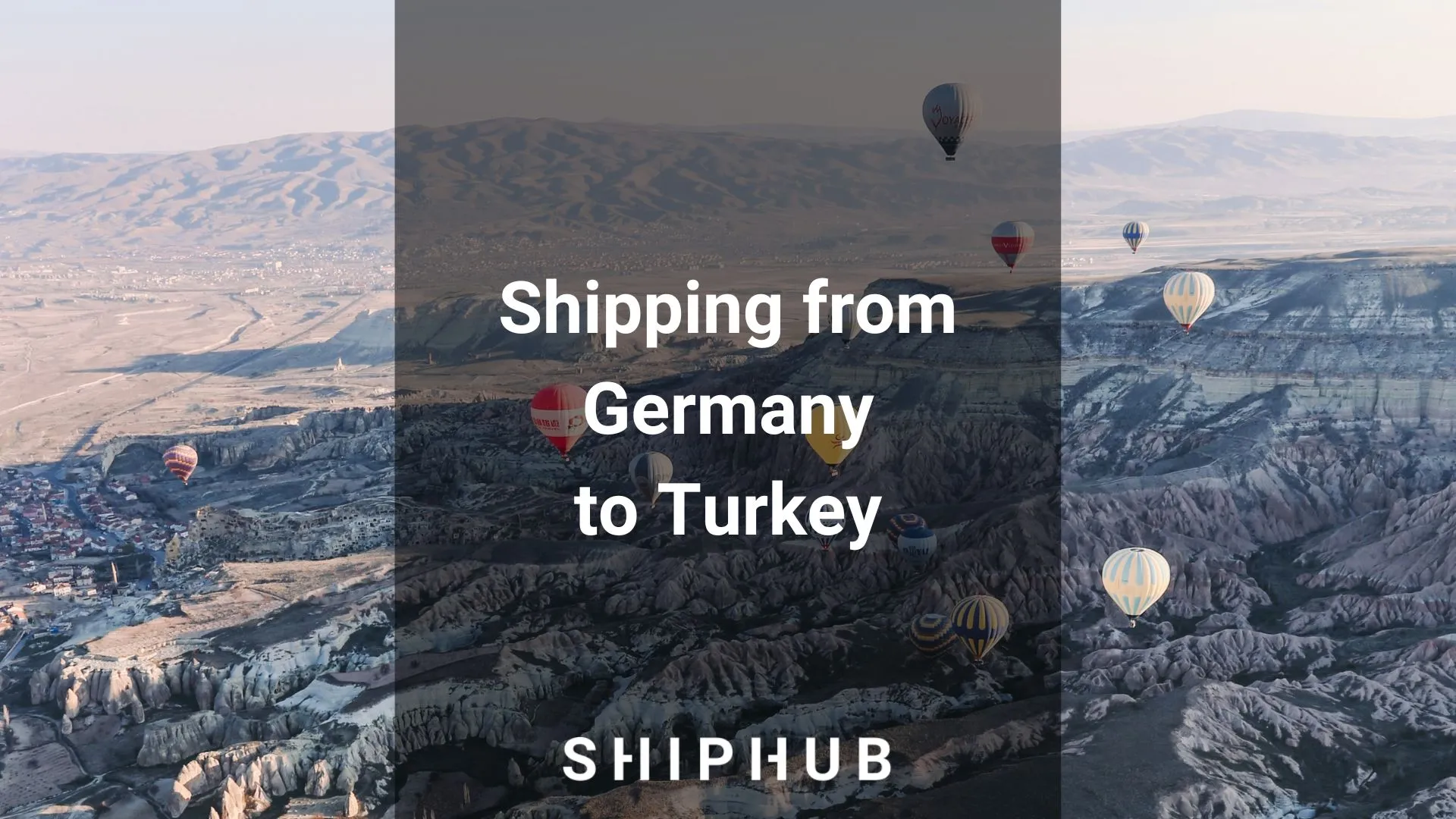 Shipping from Germany to Turkey