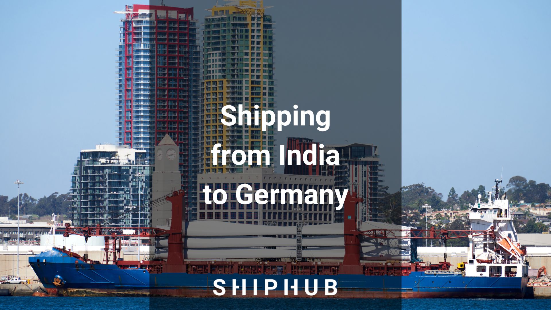 Shipping from India to Germany