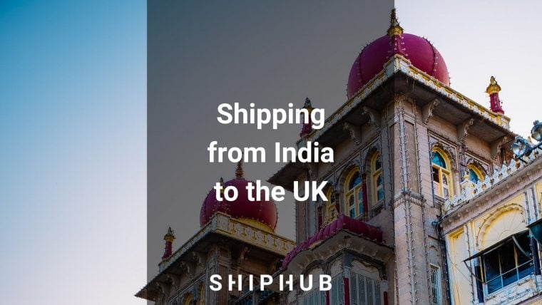 Shipping from India to the UK