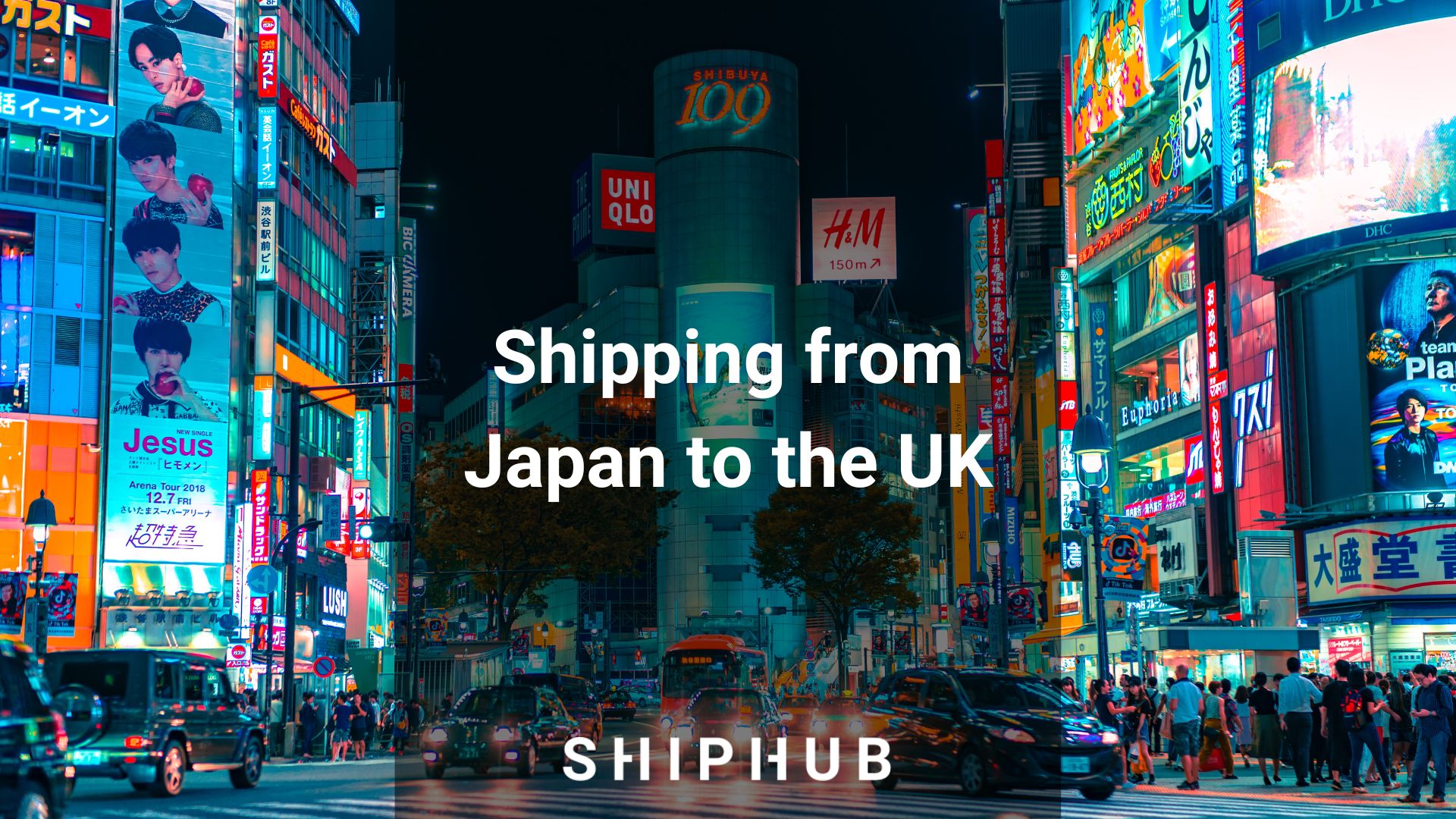 Shipping from Japan to the UK