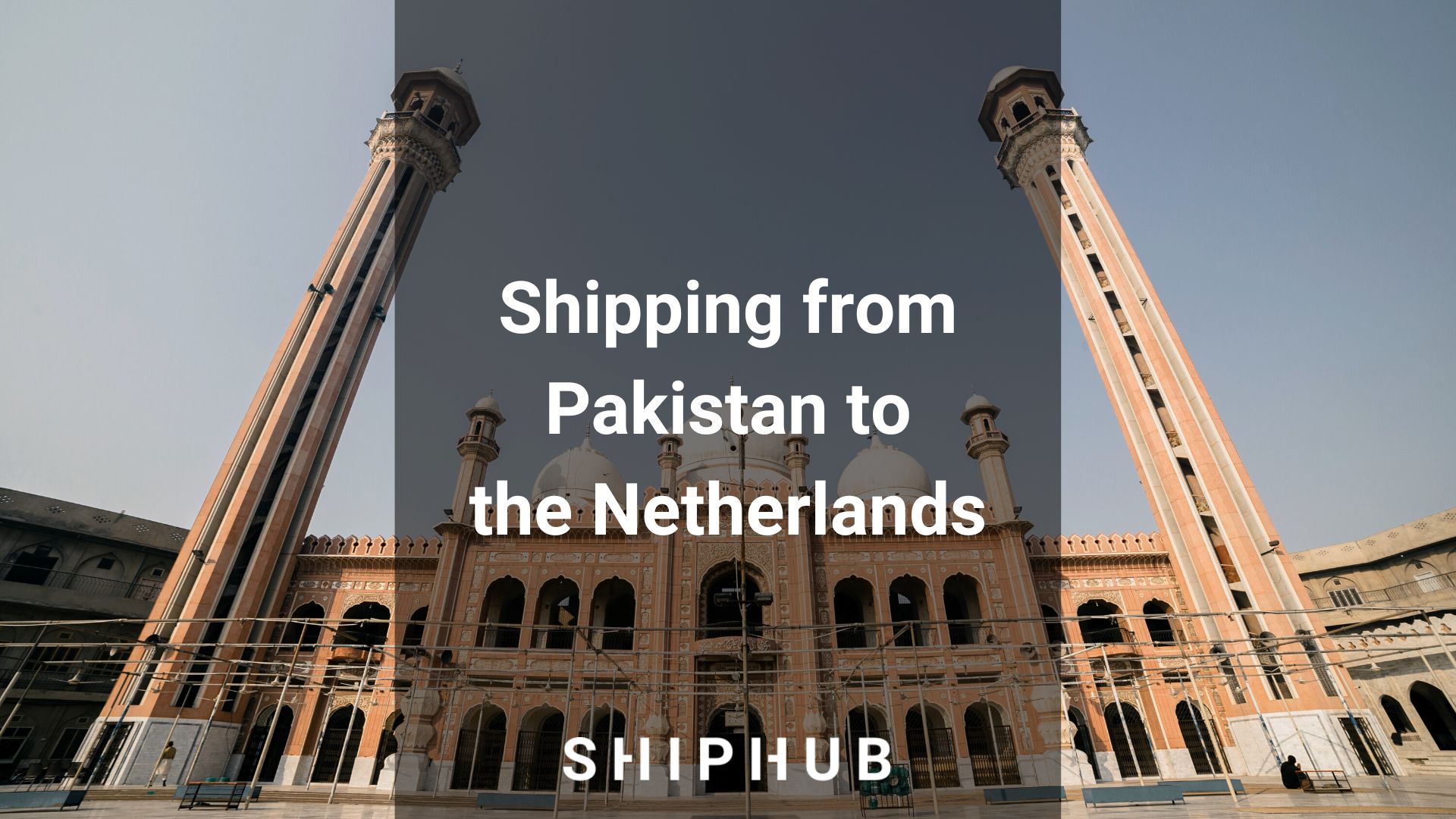 shipping from Pakistan to the Netherlands