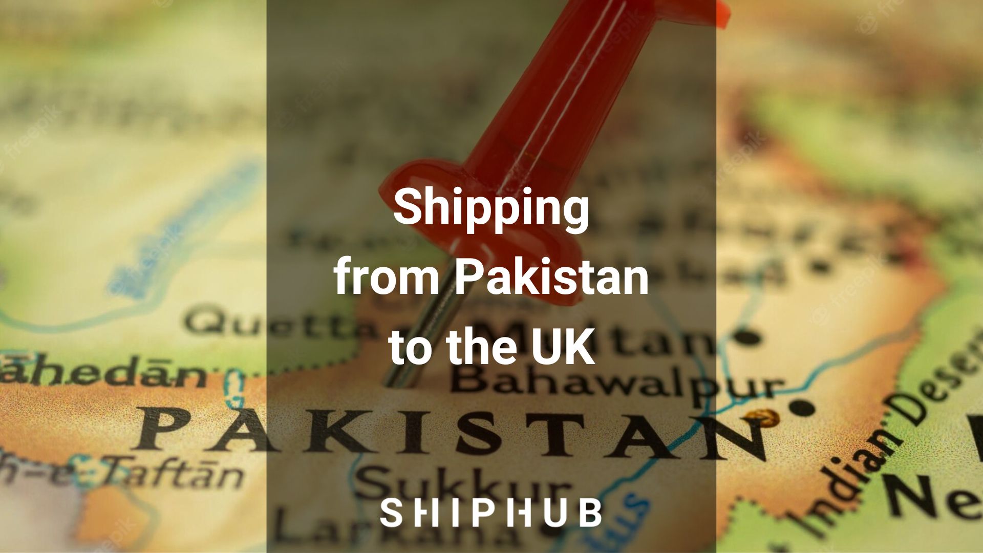 Shipping from Pakistan to the UK