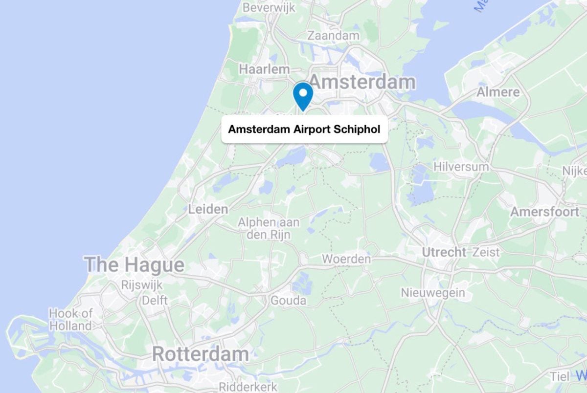 Airport in Rotterdam