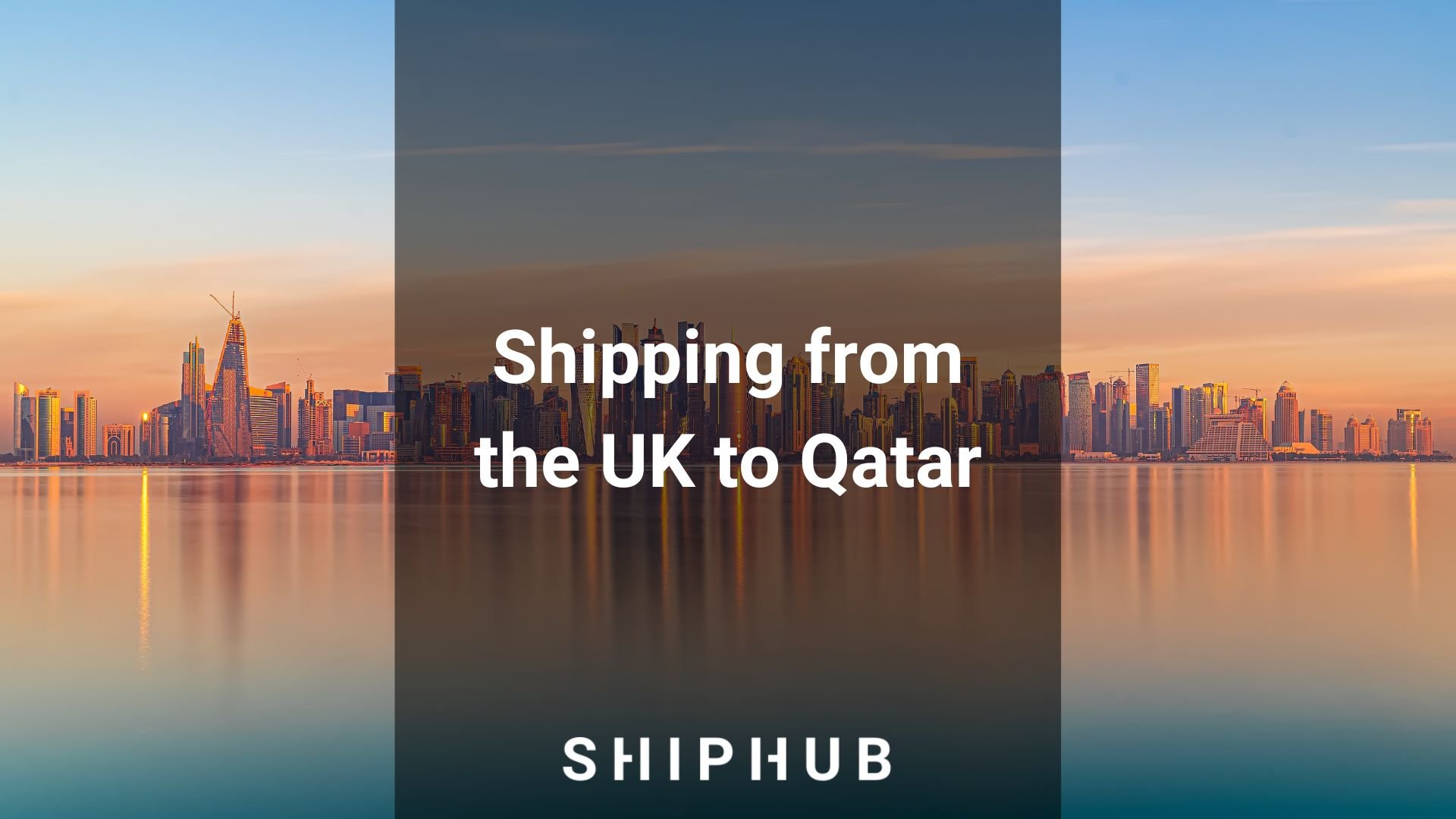 Shipping from the UK to Qatar