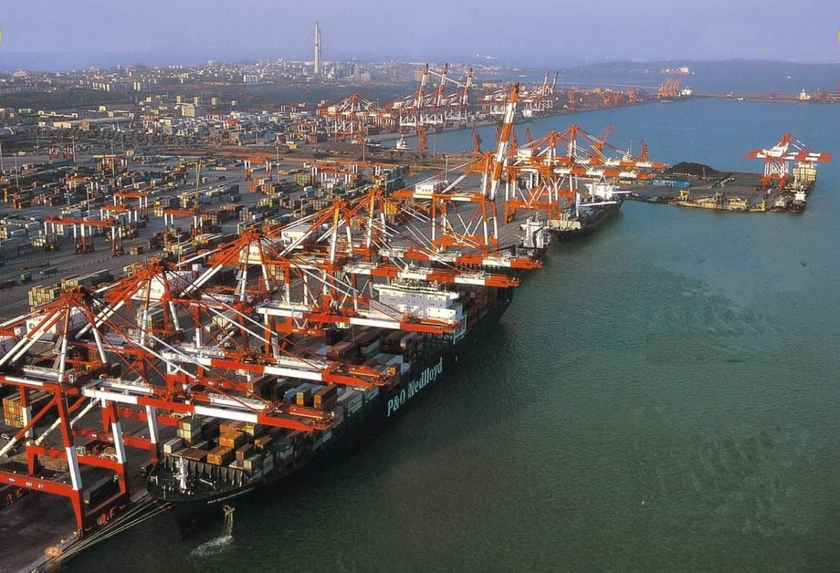 Top container ports in China 2021 Qingdao