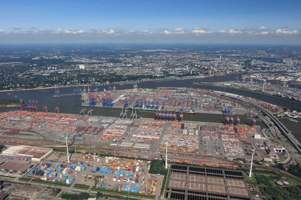 Top container ports in the EU 2021 Hamburg