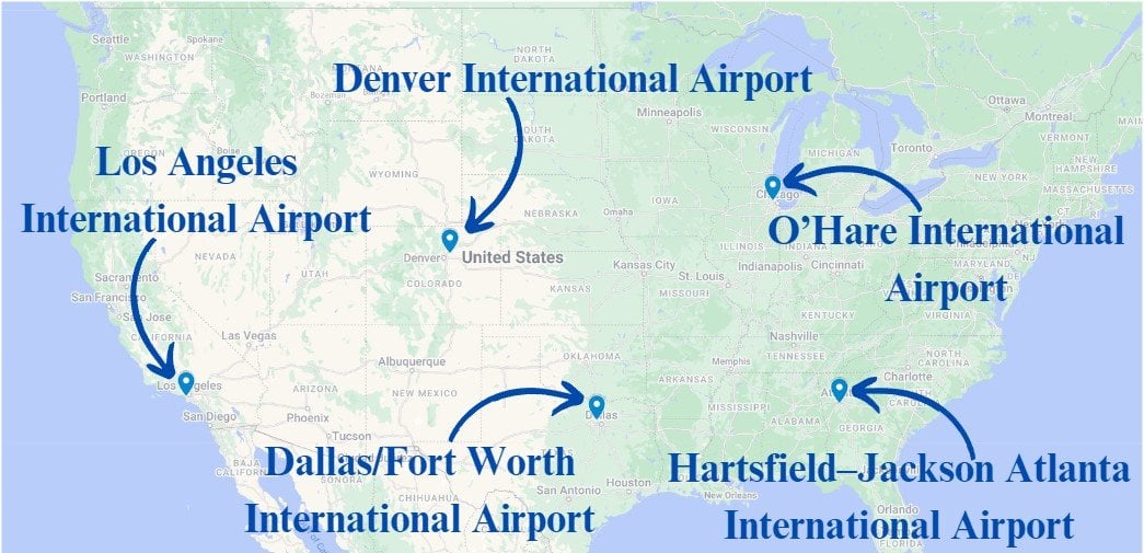 US airports